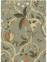 Sandberg Carta da parati panoramica Tree of Life - Sage Green