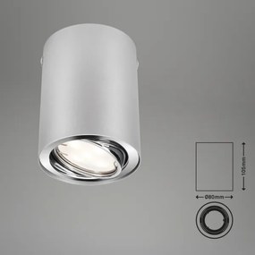 Briloner 7119-014 - Luce Spot a LED TUBE 1xGU10/5W/230V tondo