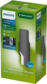 Philips - Applique da esterno FIRA LED/4,3W/230V 2700K IP44