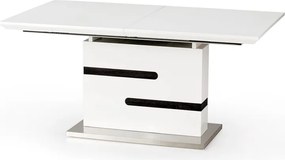 Tavolo allungabile in metallo + MDF Monaco - L 160-220 x l 90 x h 76 cm