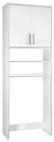 Mobile coprilavatrice Ada 2 ante in abs bianco ottico ral_9016 P 26 x L 66.5 x H 190 cm