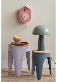 Set di sgabelli blu/viola in metallo 2 pz Double Funky – Leitmotiv