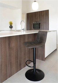 Set di sbagelli da bar grigio scuro in imbottito con altezza regolabile 2 pz (altezza della seduta 63 cm) Middelfart – House Nordic