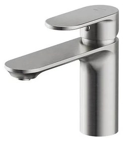 Cersanit S951-334 - Rubinetto del lavandino CREA 14,3 cm nichel