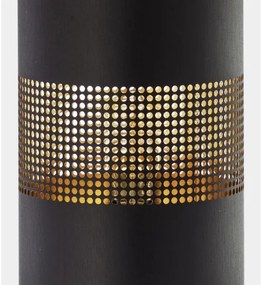 Lampada da tavolo  BOGART 1xE27/15W/230V nero/oro