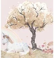 Rebel Walls Wandbild Unicorn Dream - Bubblegum