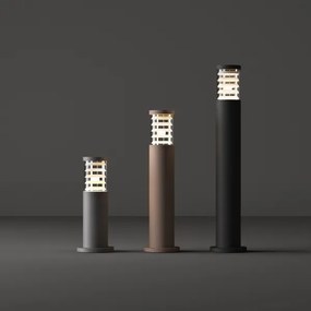 Ideal Lux - Lampada da esterno TRONCO 1xE27/42W/230V 80 cm IP65 nera