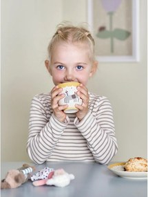 Tazza per bambini gialla e color crema in gres 150 ml Celebrate – Bloomingville Mini