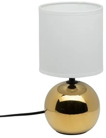 Atmosphera - Lampada da tavolo TIMÉO 1xE14/60W/230V oro/bianco