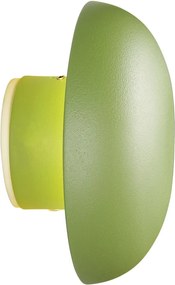 Lampada da parete LED verde con ricarica USB Davey – Trio