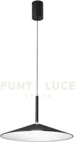 Lampadario a sospensione led khan nera 16w 2405l cct 2700 e 3200k 4...