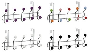 Appendiabiti in metallo bordeaux-argento 41 cm - Premier Housewares