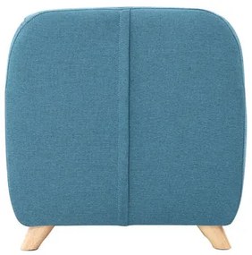 Poltrona scandinava per bambino blu petrolio NORKID