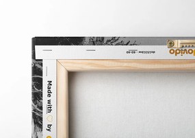 Stampa su tela – Pittura di paesaggio cinese in bianco e nero