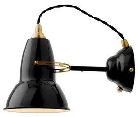 Original 1227 Ottone Applique da Parete Jet Black - Anglepoise