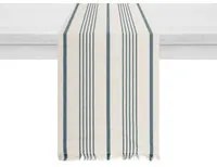 Runner cotone 50x140 cm tinto filo righe