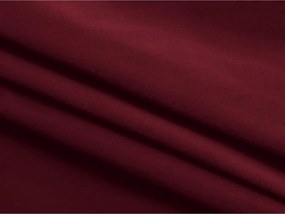 Poltrona burgundy con rivestimento in velluto Ekahi – Makamii