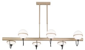 Metal Lux  - Giro lampada a sospensione 6 luci 280.506 Trasparente