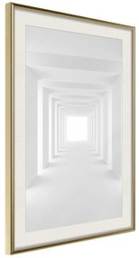 Poster  Towards the Light  Cornice Quadri Cornice d'oro con passe-partout, Larghezza x Altezza Home decor 30x45