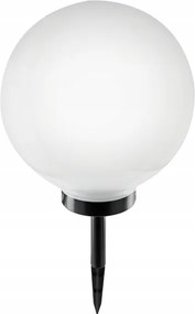 Lampada solare a LED 1,2 V, 6500 K, 200 mAh, Ø 30 cm, IP44, bianco/nero