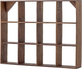 Mensola di colore naturale in legno riciclato con ripiani multipli 53 cm Tilo – Bloomingville