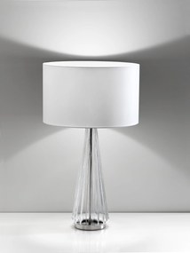 Selene illuminazione Costa Rica 1-light table lamp 2810/L Trasparente Bianco