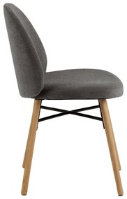 Sedia da pranzo grigia Sophia - Actona