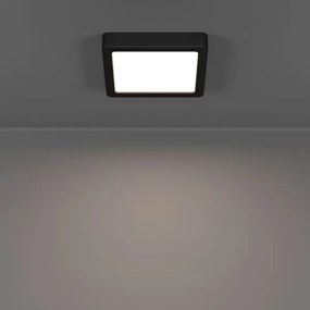 Eglo 901328 - Plafoniera LED per bagno FUEVA LED/7W/230V 15x15 cm IP44 nero