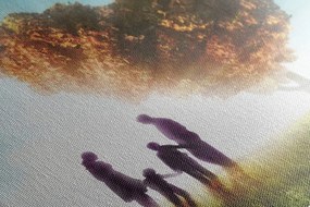 Quadro su tela – In atmosfera familiare