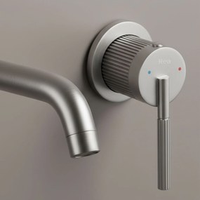 Rubinetto da parete Rea Argon Nickel Brush + BOX