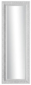 Specchio rettangolare in legno bianco 67 x 167 cm