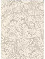 Cole & Son Carta da parati Acanthus - Cream & Pebble