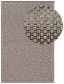 benuta Nest Tappeto per interno ed esterno Naoto Grigio chiaro 120x170 cm - Tappeto outdoor per balcone, terrazzo e giardino