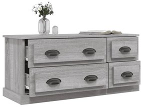 Mobile tv grigio sonoma 100x35,5x45 cm in legno multistrato