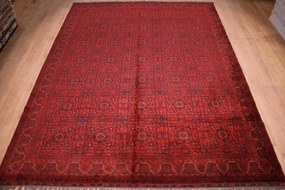 Afghan Tappeto 390 x 300 (Afghanistan) Annodato A Mano