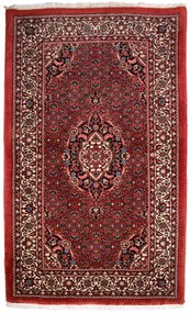 Bidjar Tappeto 140x90 Rosso (Iran) Annodato A Mano