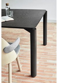 Tavolo da pranzo nero , 180 x 100 cm Atlas - Teulat