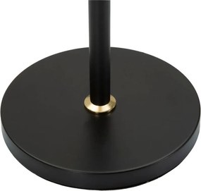 Lampada da terra nera/dorata (altezza totale 172 cm) Closy – Mauro Ferretti