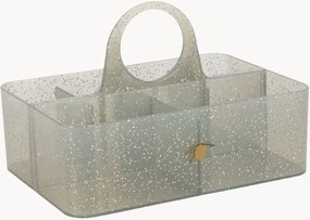 Organizer portaoggetti con glitter Lemon