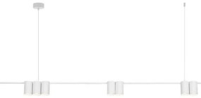 Lampadario a sospensione con filo GENESIS 7xGU10/8W/230V bianco