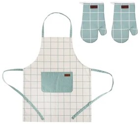 Set da Cucina Vinthera Okapi Bicolore Tessile 3 Pezzi