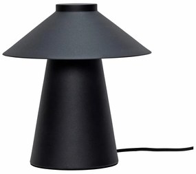 Lampada da tavolo in metallo nero Chipper - Hübsch