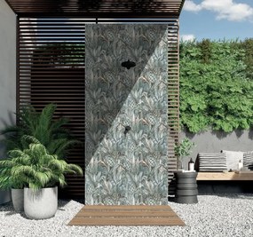 Piastrella da rivestimento interno 60 x 120 cm Sp. 7 mm rettificato Flora Palma in gres porcellanato satinato multicolore traffico medio (pei 2/5) 1.44 mq