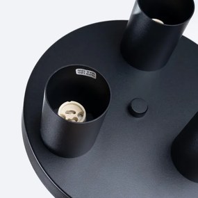 Sollux SL.1466 - Faretto LAGOS 3xGU10/10W/230V nero