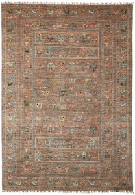 Samarkand Tappeto orientale 240 x 170 Grigio (Pakistan) Annodato A Mano
