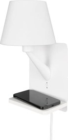 Lampada da parete bianca Comfort - Trio