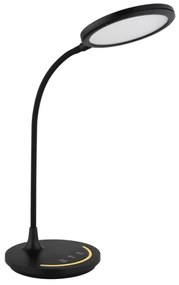 Globo 58483 - Lampada da tavolo touch dimmerabile KENNY LED/12W/230V nera