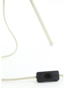 Lampada da tavolo color crema (altezza 60 cm) Plumeria - Light &amp; Living