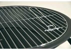 Braciere portatile in legno con griglia 48 cm