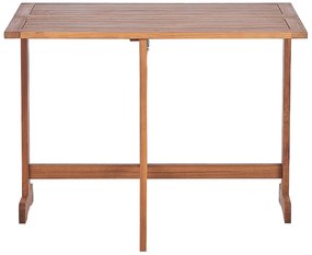Set bistrot da giardino in legno di acacia LENOLA Beliani